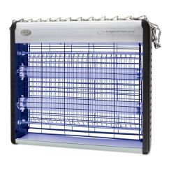 Aparat cu lampa UV anti insecte (muste, tantari, molii), 1600V, 12W, raza 50mp, Esperanza Insect Killer Exterminator