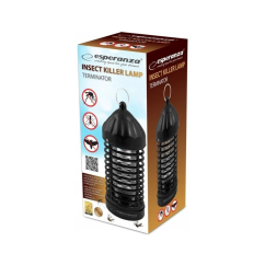 Lampa UV anti insecte (muste, tantari, molii), 600V, 2W, Esperanza Insect Killer Terminator