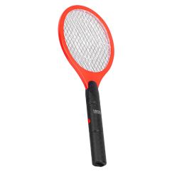 Paleta electrica anti insecte (muste, tantari, molii), 1500V, 3W, rosu/negru, Teesa Swatter