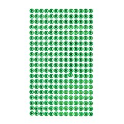 Strasuri/pietre adezive, Ø 6mm, 260 buc/set, verde, Dp Craft