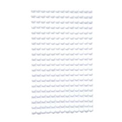 Strasuri/pietre adezive, Ø 6mm, 260 buc/set, alb, Dp Craft