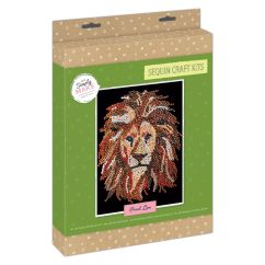 Set creativ cu paiete, leu, Simply Make