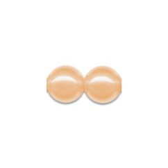 Perle decorative, Ø 3mm, 125 buc/set, somon deschis, Meyco