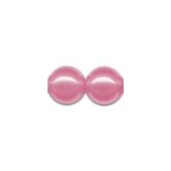 Perle decorative, Ø 3mm, 125 buc/set, roz, Meyco