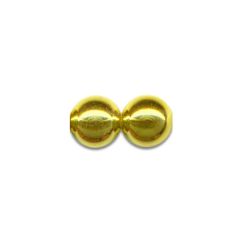 Perle decorative, Ø 3mm, 125 buc/set, auriu, Meyco