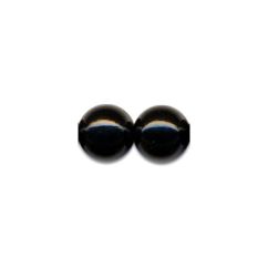 Perle decorative, Ø 3mm, 125 buc/set, negru, Meyco