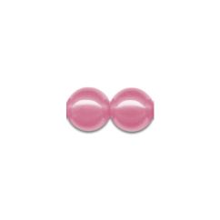 Perle decorative, Ø 4mm, 100 buc/set, roz, Meyco