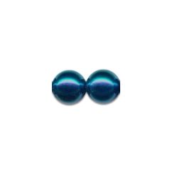 Perle decorative, Ø 4mm, 100 buc/set, albastru inchis, Meyco