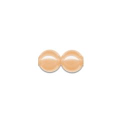 Perle decorative, Ø 6mm, 60 buc/set, somon deschis, Meyco