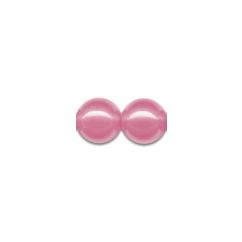 Perle decorative, Ø 6mm, 60 buc/set, roz, Meyco
