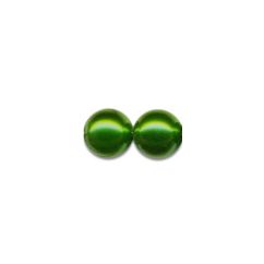 Perle decorative, Ø 6mm, 60 buc/set, verde inchis, Meyco