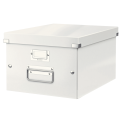 Cutie arhivare medie, 281x200x370mm, alb, Leitz Click&Store