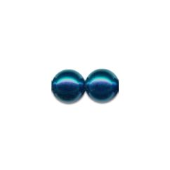 Perle decorative, Ø 6mm, 60 buc/set, albastru inchis, Meyco