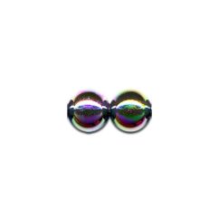 Perle decorative, Ø 6mm, 60 buc/set, iridiscent metalic, Meyco