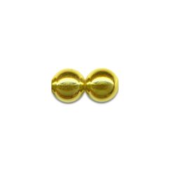 Perle decorative, Ø 6mm, 60 buc/set, auriu, Meyco