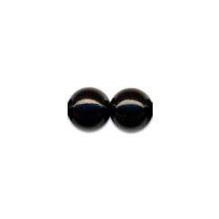 Perle decorative, Ø 6mm, 60 buc/set, negru, Meyco