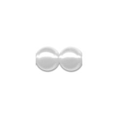 Perle decorative, Ø 16mm, 6 buc/set, alb, Meyco