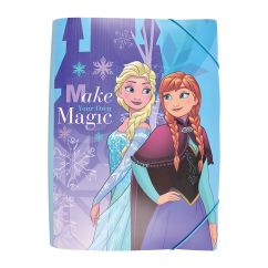Mapa plastic cu elastic A4, Frozen