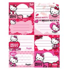 Etichete scolare, 40 buc/set, Hello Kitty