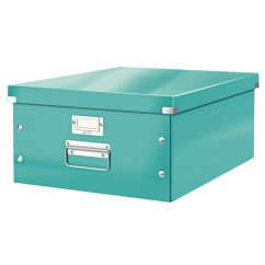 Cutie arhivare mare, 369x200x482mm, turcoaz, Leitz Click&Store
