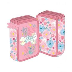 Penar fete, 3 fermoare, neechipat, roz pastel, Minnie Mouse 22032