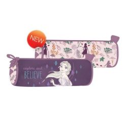Penar fete, etui tubular, neechipat, violet, Frozen 22141
