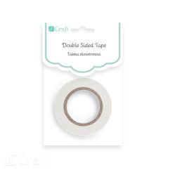 Banda dublu adeziva, 1.5cmx10m, transparent, Dp Craft
