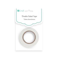 Banda dublu adeziva, 1.5cmx10m, transparent, Dp Craft