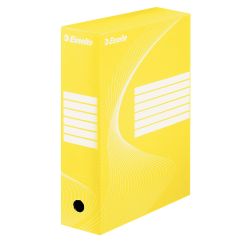Cutie arhivare 100mm, 100x245x345mm, galben, Esselte Standard