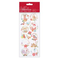 Stickere/abtibilduri, etichete cadouri Craciun, Create Christmas