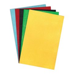 Fetru/pasla decorativa A4 (21x29.7cm), 2mm, 5 buc/set, culori de baza, Dp Craft