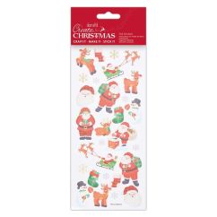 Stickere/abtibilduri, Mos Craciun si renii, Create Christmas