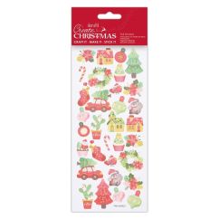 Stickere/abtibilduri, pregatiri de Craciun, Create Christmas