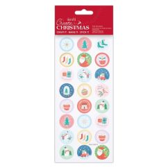 Stickere/abtibilduri, motive de Craciun, Create Christmas
