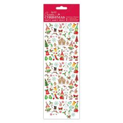 Stickere/abtibilduri, Laponia, Create Christmas
