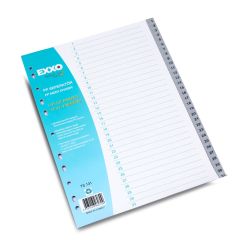 Separatoare din plastic, index 1-31, Exxo