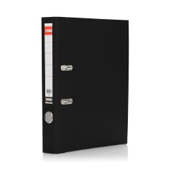 Biblioraft plastifiat A4, 50mm, negru, Arma