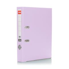 Biblioraft plastifiat A4, 50mm, lila, Arma
