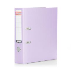 Biblioraft plastifiat A4, 75mm, lila, Arma