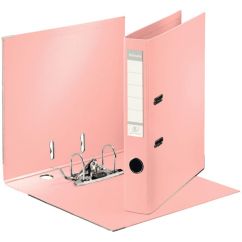Biblioraft plastifiat int-ext A4, 50mm, piersica, Esselte Standard No.1 Solea