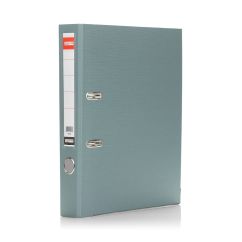 Biblioraft plastifiat A4, 50mm, gri, Arma