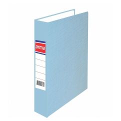 Biblioraft plastifiat A4, 75mm, albastru deschis, Arma