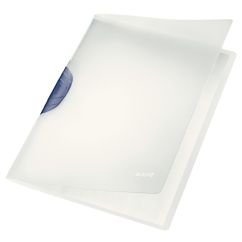 Dosar plastic cu clip, gri, Leitz ColorClip Magic