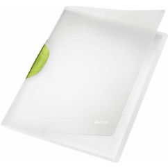 Dosar plastic cu clip, verde, Leitz ColorClip Magic