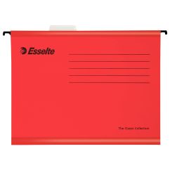 Dosar carton suspendabil, rosu, Esselte Classic
