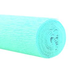 Hartie creponata floristica, 160g/mp, 50x250cm, rezistenta UV/apa, albastru deschis, Werola
