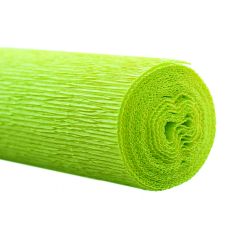 Hartie creponata floristica, 160g/mp, 50x250cm, rezistenta UV/apa, verde de mai, Werola