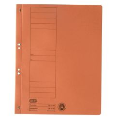 Dosar carton cu capse 1/1, portocaliu, Elba