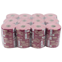 Hartie igienica jumbo Papely, pentru dispenser, 50m/rola, 2 straturi, 24 role/pachet, roz