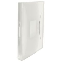 Mapa plastic A4, tip proiect, 6 compartimente, alb, Esselte Vivida